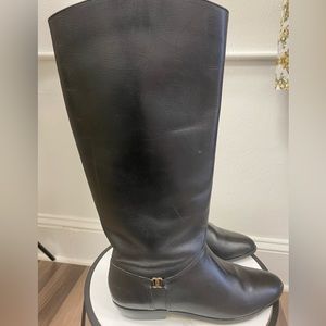 Etienne Aigner Leather vintage riding boots